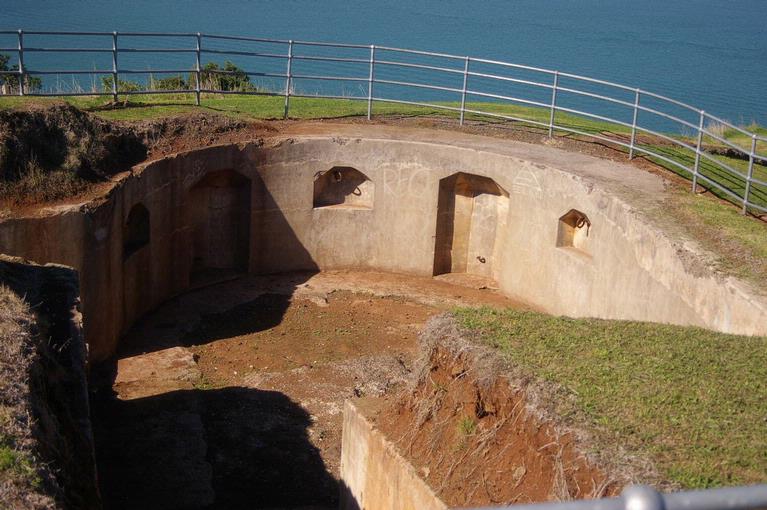 bunkers and gun emplacements North Head